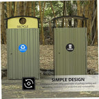 8pcs Garbage Sorting Stickers Waste Recycling Labels - Image 3