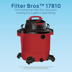 Filter Bros 17810 Large Debris Replacement Fits Craftsman Shop Vacuums 3-4 Gal - Image 3