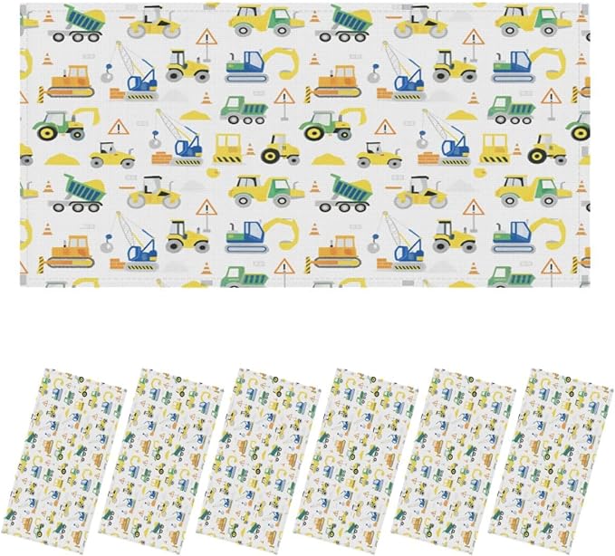 6 Pcs Fluorescent Light Covers for Ceiling Lights Construction Vehicles by Unknown