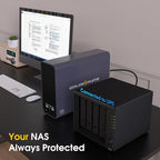 GOLDENMATE 1000VA/800W Lithium UPS Battery Backup and Surge Protector, Sinewave - Image 2