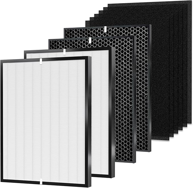 10-Pack Amboseli Replacement Filters Compatible 3000 Air Purifi-er, 3000Pro Air by Amboseli