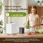 TOPZEE Electric Compost Bin for Kitchen - 3L Countertop Composter - Image 2