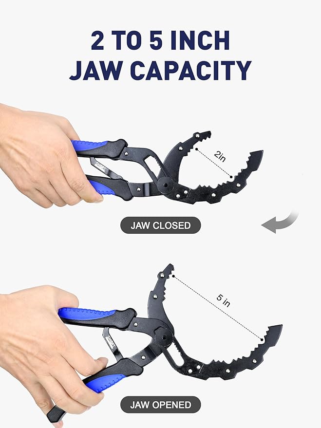 SMART JERRY - Adjustable Oil Filter Wrench | Self-Adjusting Oil Filter Removal - Image 4