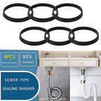6PCS 35mm Conical Rubber Sealing Gaskets - Image 3