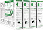EconoHome 16x25x4 AC Furnace Pleated Air Filter MERV 11 Replacement – Allergen by EconoHome