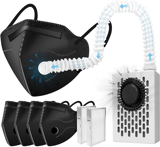 Electric Wearable Air Purifier Maskes, Air Supply, by Rsenr