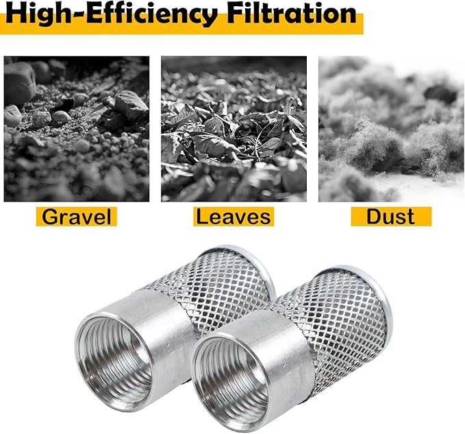 Dia Hose Inlet Suction Strainer Filter, Stainless Steel Water Pump Filter - Image 4