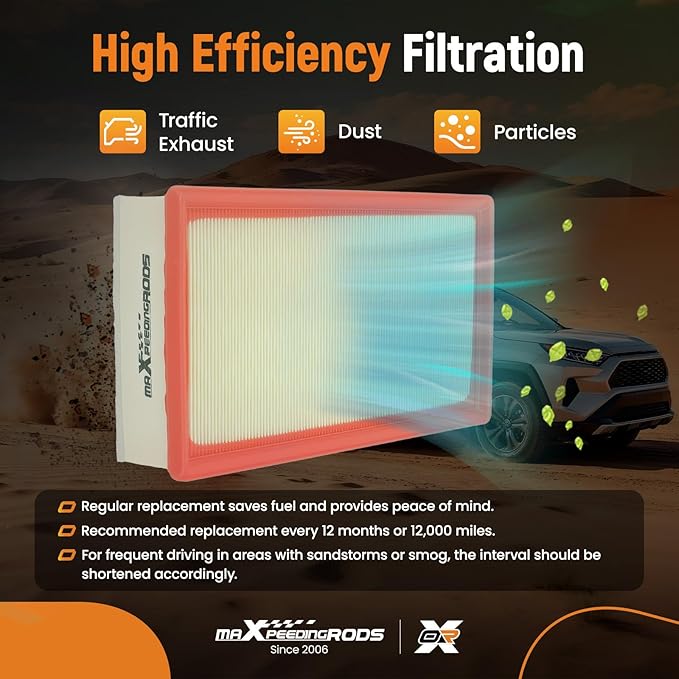 maXpeedingrods CA12293 Engine Air Filter - Image 4