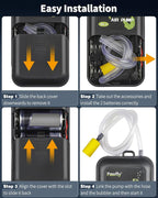Pawfly Aquarium Battery Air Pump 40 GPH Oxygen Pump - Image 3