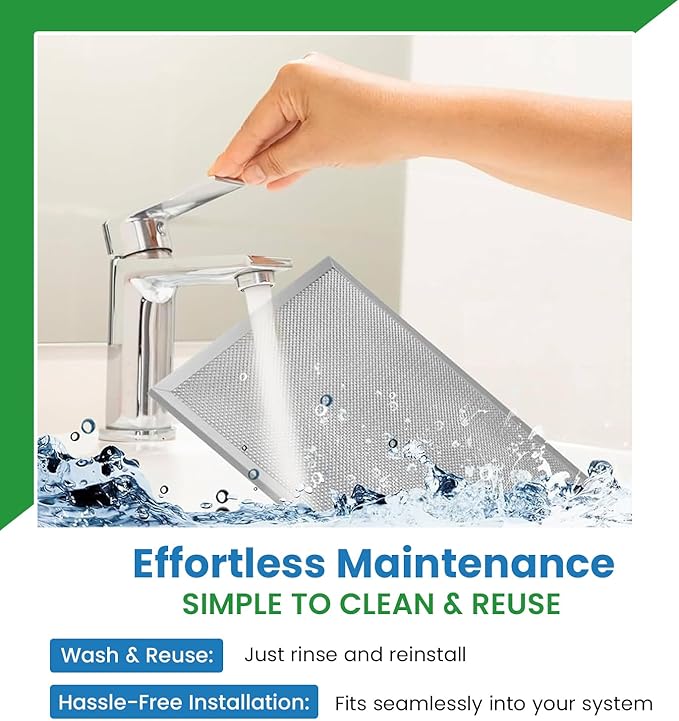 Filter Everything Washable Aluminum Air Filter – 24 x 24 x 1 7/8 – Permanent - Image 6