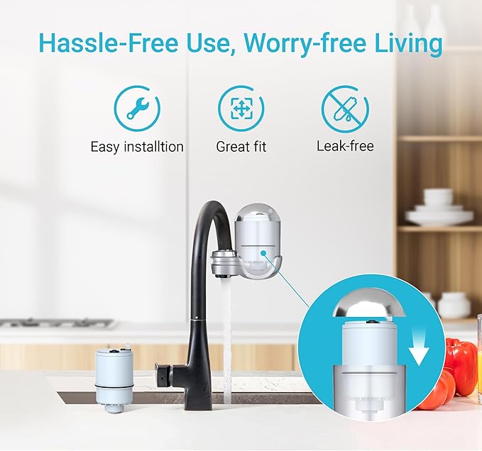 6 Pack Faucet Filter Replacement - Image 7