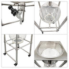 50L Glass Vacuum Filter, Lab Vacuum Suction Filter Device, Brinell Funnel/High - Image 9