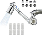 YYKBZ 1440° Rotating Sink Water Filter Faucet Extender Aerator, 2 Mode Swivel by Unknown