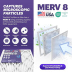 BNX TruFilter 14x30x1 Air Filter MERV 8 - Image 2