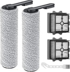 Spare Soft Lint Roller Brush, Hepa Filter, Scrubber Components, Compatible - Image 2
