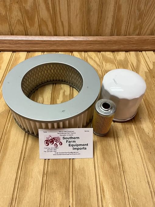 Complete Filter Kit for Yanmar Tractor Models: YM195, YM2000D by Southern+Farm+Equipment