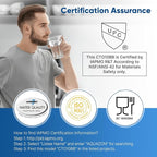 PUREPLUS Coconut Shell Water Filter Cartridge | Activated Carbon Block CTO | - Image 2