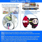 Waterdrop EDR1RXD1 Replacement for Filter 1, W10295370A, 46-9930 Refrigerator - Image 7