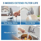 Water Filter for Sink Faucet, NSF42 Certified Faucet-Mounted Water Filter - Image 5