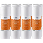 iSpring FP15X8 NSF Certified 10"x2.5" Multi-Layer PP Universal Sediment Filter by iSpring