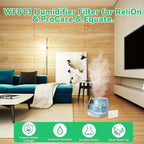 kakofaci 4 Pack WF813 Humidifier Filters Replacement Compatible - Image 7