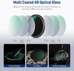 NEEWER 2 in 1 43mm Variable ND Filter ND2–ND32&CPL Filter No X Cross/30 Layer - Image 7