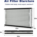 2-Pack 210 Air Filter Replacement Compatible - Image 2