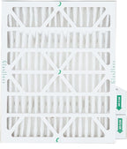 Glasfloss 16x20x4 MERV 10 4" Inch Pleated Air Filters Box of 3. Actual Size: by Glasfloss