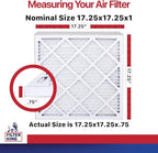 Filter King 17.25x17.25x1 Air Filter | 6-PACK | MERV 11 HVAC Pleated A/C - Image 2