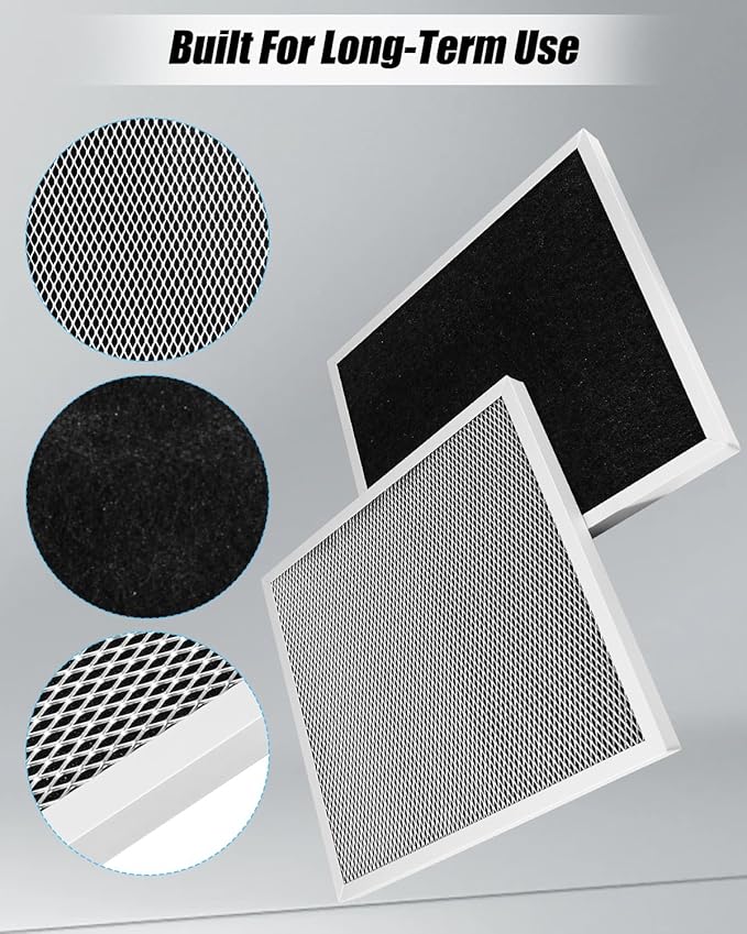 2 Pcs Air Exchanger Filter Fit for Broan ERV100HC HRV100H Ventilation Air - Image 3