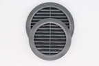 Graphite/Gray 5" Inch Round Ventilation Grille - Image 8