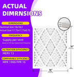 18x18x1 MERV 13 Pleated Air Filter MPR 1900 & FPR 10, Furnace Air Filters - Image 2