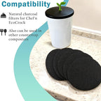 NewKe 6 Pack Natural Charcoal Filter Refills - Image 5