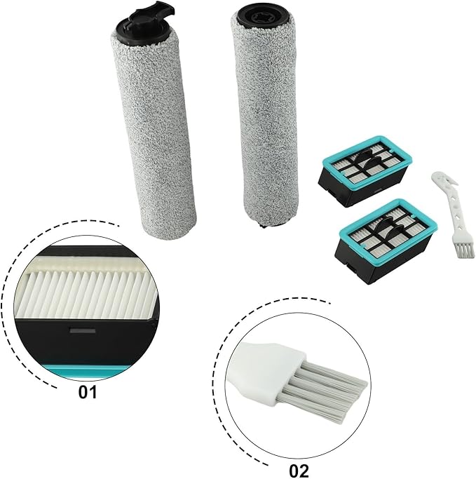 5PCS Vacuum Attachments For Bissell For CrossWave 3831 HF2 3845 3847 3848 No. - Image 4
