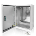 Electrical Box 20 x 16 x 10 Inch Indoor Outdoor Electrical Enclosure Box Steel by Fsehyue