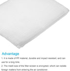 PATIKIL 47" x 39" Air Conditioner Air Filter Material, Plastic Dustproof - Image 4