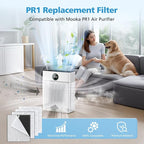 3 Pack PR1 Replacement Filter for Mooka Mode PR1 Air Purifier, HEPA & Activated - Image 2