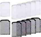 12Pcs Aquarium Filter Bags Fish Tank Mesh Media Filter Bags Carbon Filter Bags by luzen