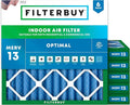 Filterbuy 18x18x2 Air Filter MERV 13 Optimal Smoke & Allergy Defense, by Filterbuy