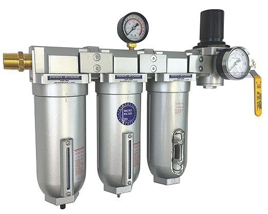 3/4" NPT Industrial Moisture Removing Particulate Filter and Oil Removing - Image 2