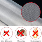 MRYBD 304 Stainless Steel Woven Wire Mesh Small 1mm Hole Fine Wire Mesh - Image 4