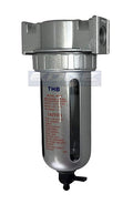 1/2" Particulate filter water trap seperator moisture Compressed Air Compressor by THB