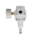 PneumaticPlus SAR400T-N04BG Compressed Air Regulator 1/2" NPT, Gauge & Bracket - Image 4