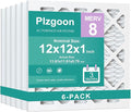 12x12x1 Air Filter MERV 8 MPR 600 Pleated AC Furnace Filters Replacement by Unknown