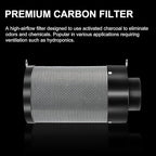 ATOUR 4 Inch Air Carbon Filter - Image 4