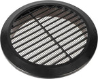 Black 6" Inch Round Ventilation Grille - Image 3