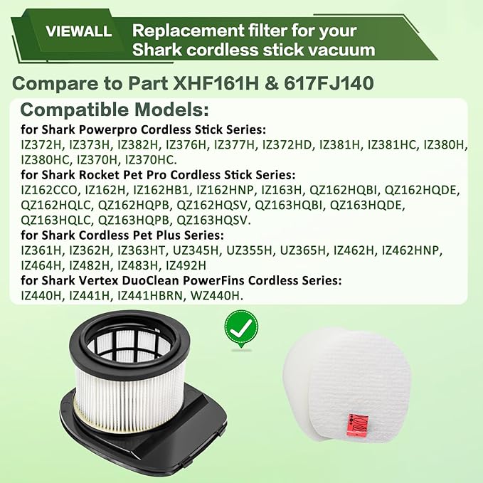 IZ377H IZ376H IZ362H Filter Replacement - Image 2
