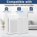 8 Pack C545 H13 HEPA Replacement Filter S Compatible - Image 3