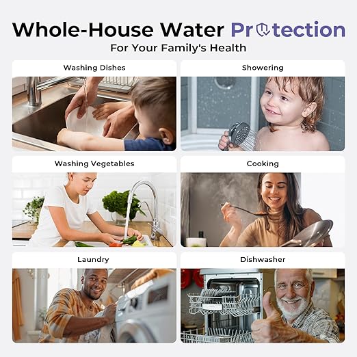 iSpring 3-Stage Whole House Water Filter System, SGS-Tested to Remove Up to 99% - Image 5