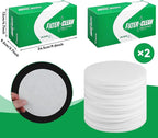 400 Pack Milk Filter Discs Quick Flow Non-gauze Small 4-9/16" Od Replacement - Image 2
